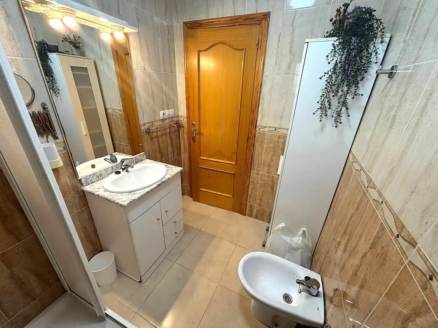 Bathroom of Houses for rent in Elche / Elx  with Air Conditioner, Terrace and Furnished