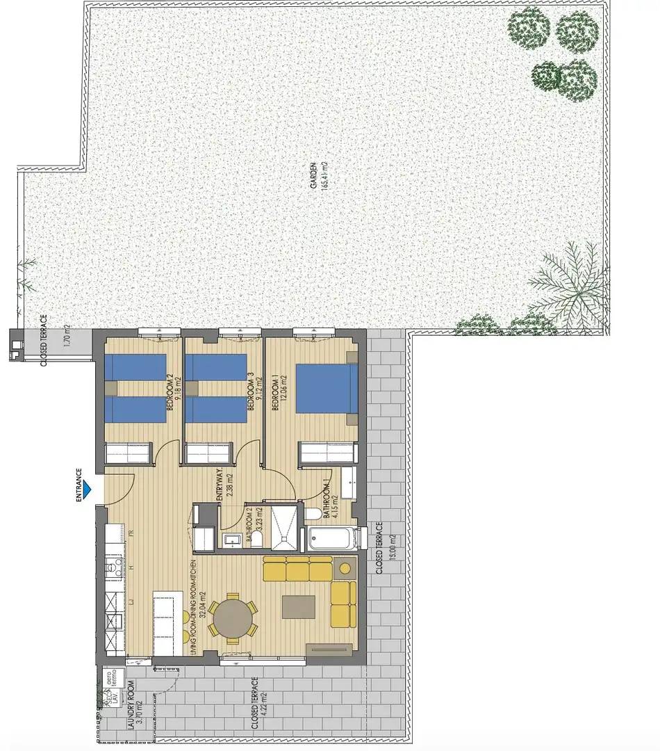 Apartments for sale in Jávea / Xàbia  with Air Conditioner, Heating and Private garden