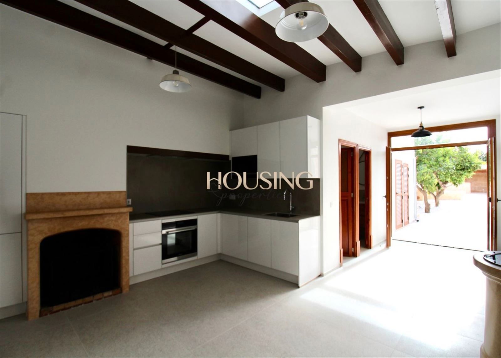 Exterior view of Single-family semi-detached for sale in Llucmajor  with Private garden, Terrace and Storage room