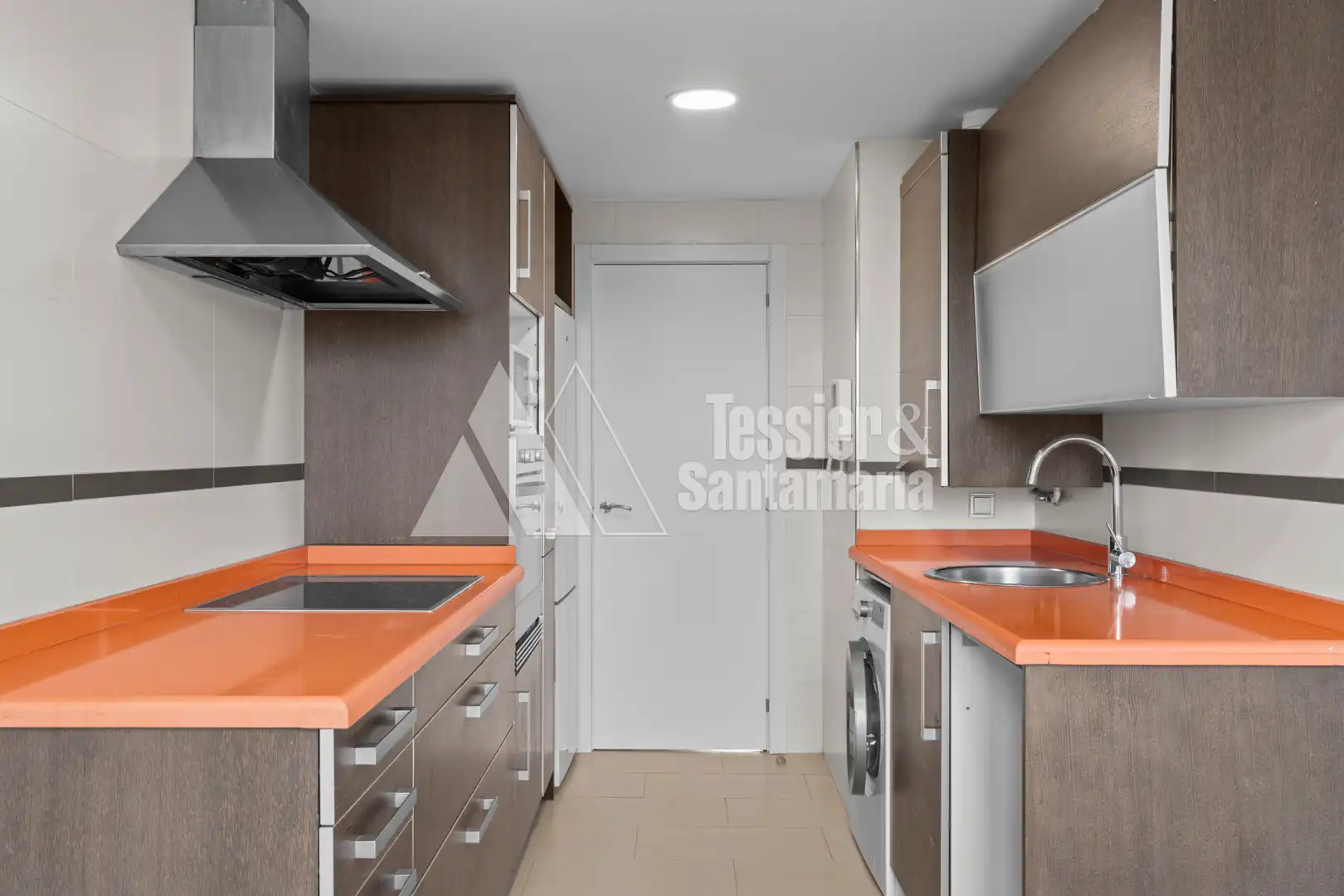Kitchen of Flat for sale in Gijón   with Heating, Parquet flooring and Storage room