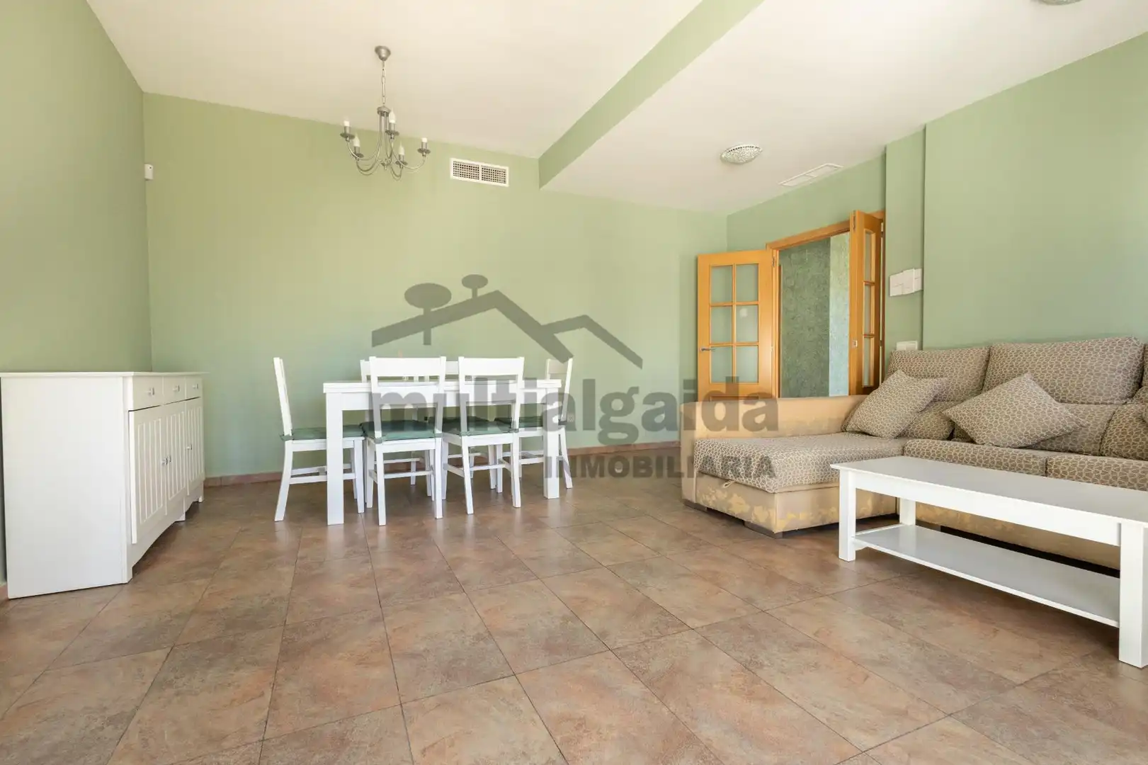 Living room of Detached homes for sale in Sanlúcar de Barrameda  with Air Conditioner, Private garden and Terrace