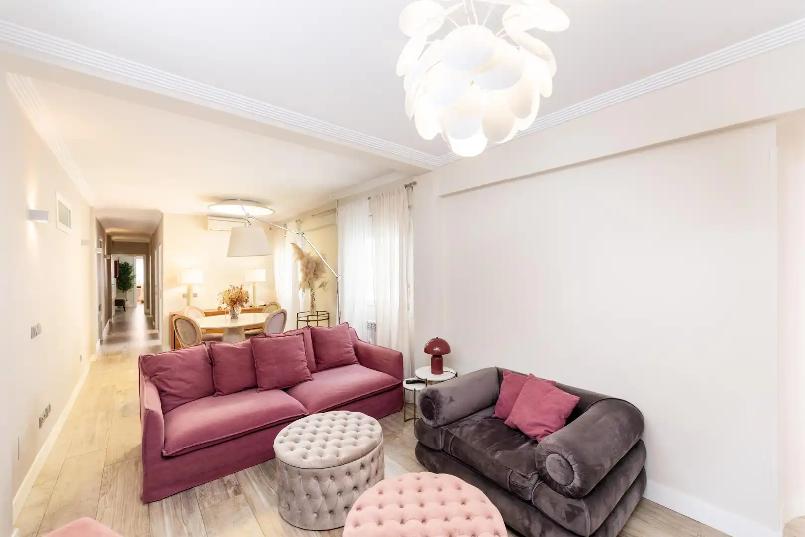 Living room of Flat for sale in Madrid  with Air Conditioner, Heating and Terrace