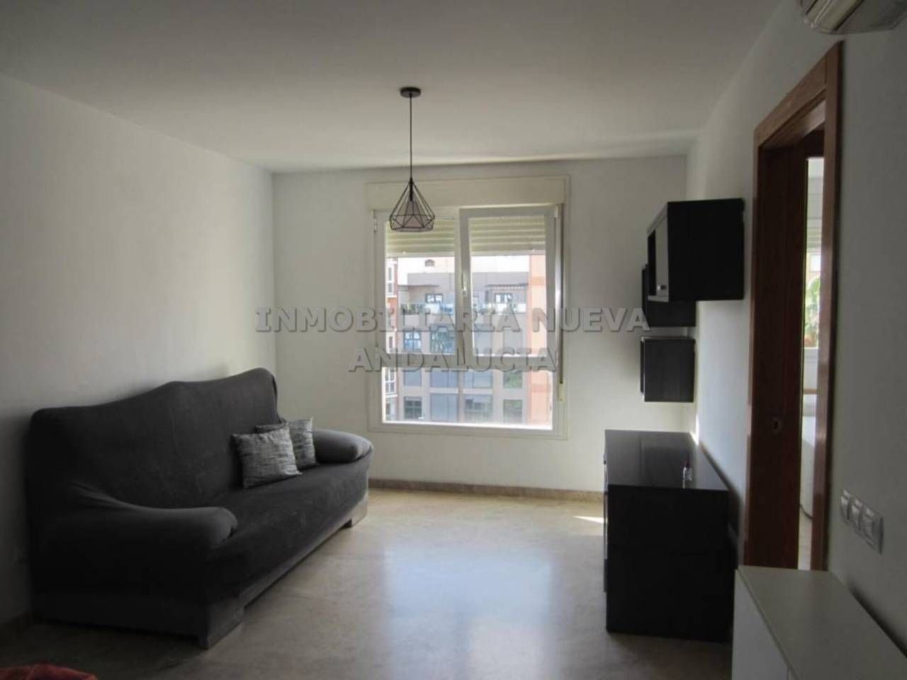Living room of Flat to rent in  Almería Capital  with Air Conditioner, Terrace and Furnished