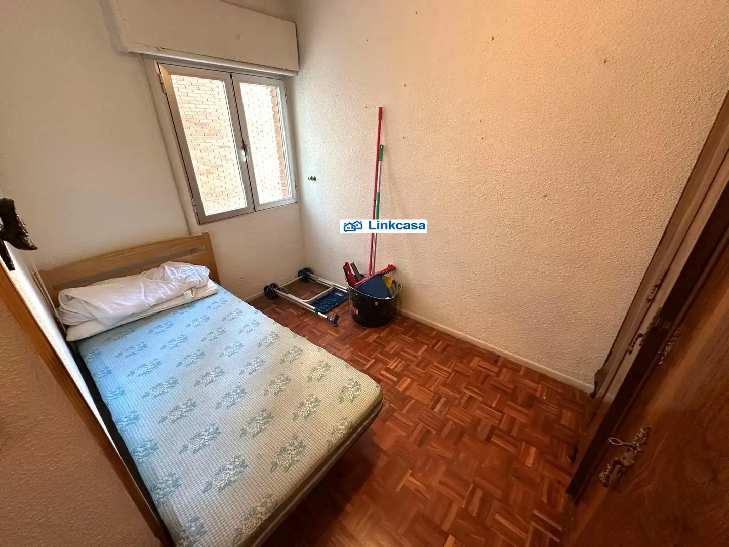 Bedroom of Flat for sale in Madrid  with Heating, Terrace and Furnished