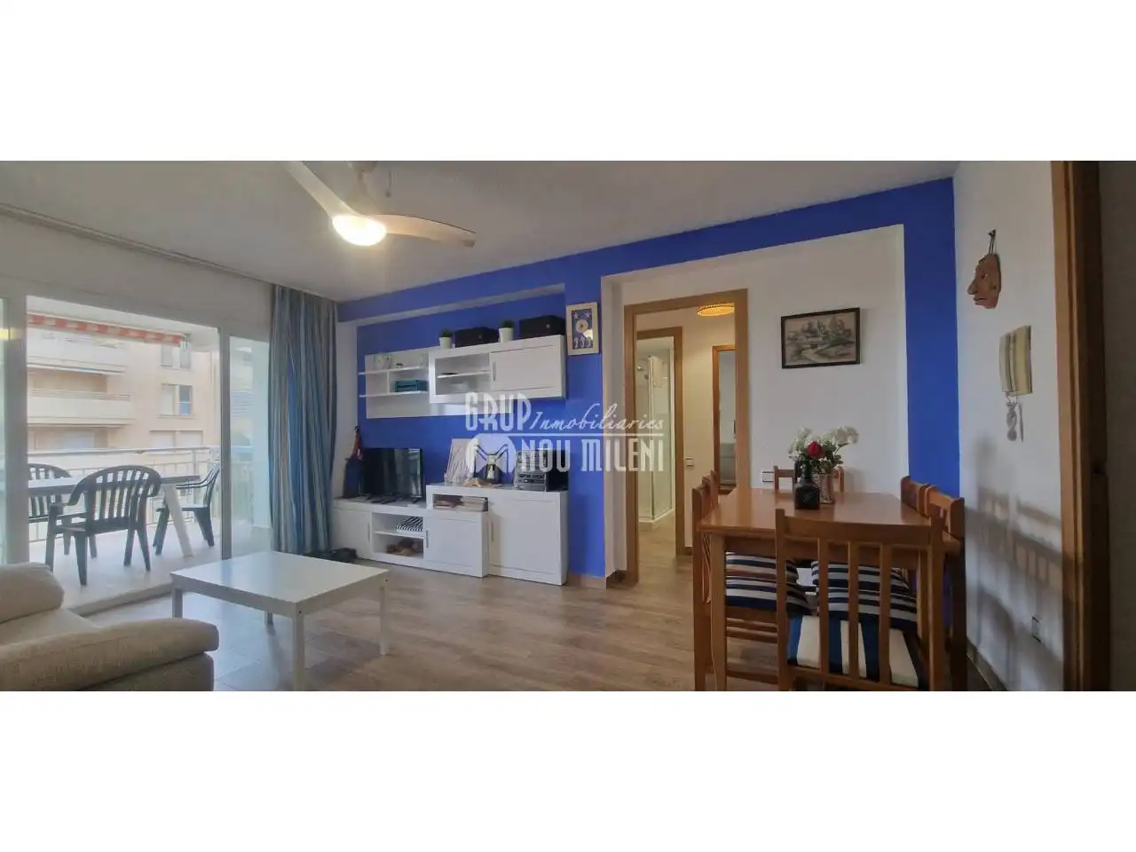 Sala de estar de Piso de alquiler en Valencia con Terraza, Amueblado y Balcón