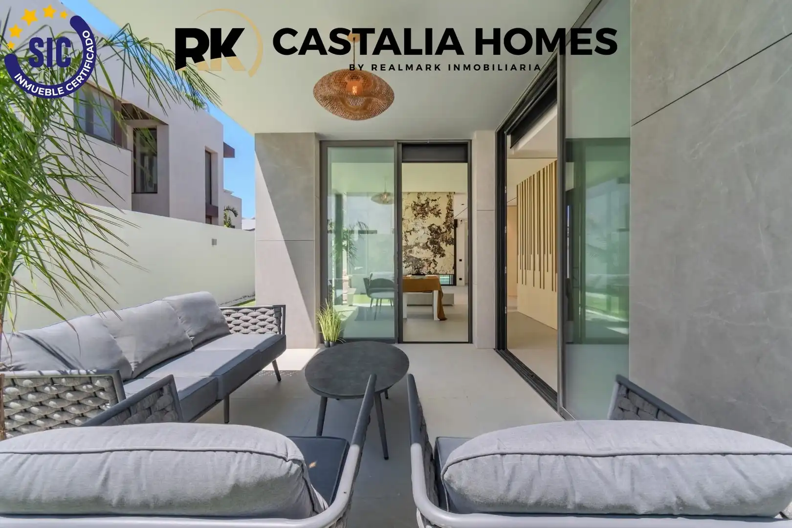 Terrassa de Casa o xalet en venda en Castellón de la Plana / Castelló de la Plana amb Aire condicionat, Calefacció i Jardí privat