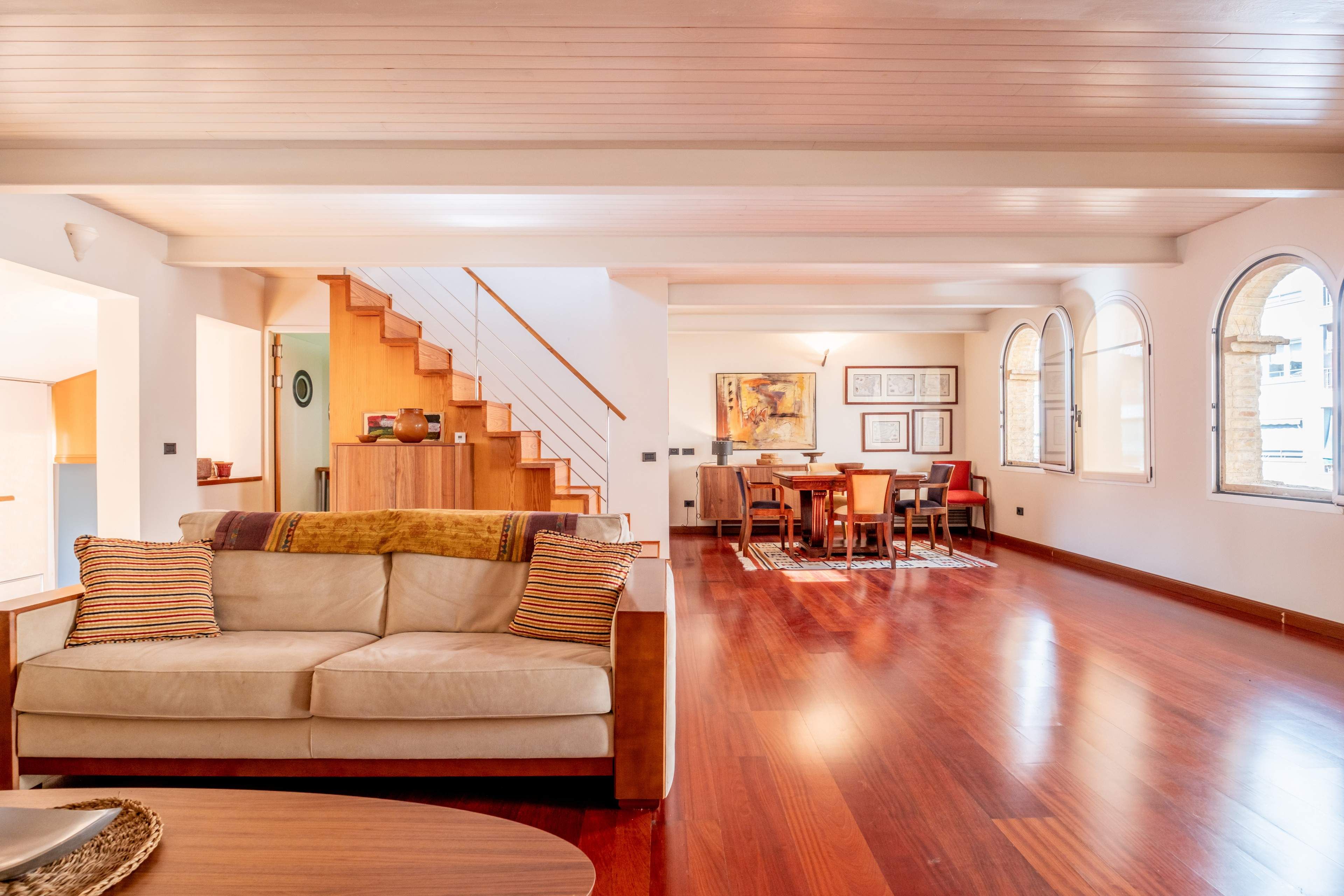 Sala d'estar de Dúplex de lloguer en  Zaragoza Capital