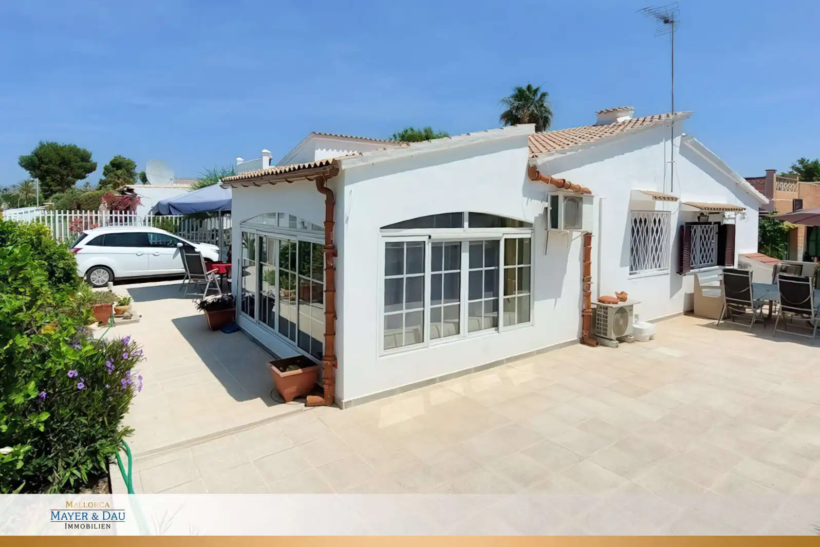 Exterior view of Houses for sale in Alcúdia  with Air Conditioner, Terrace and Furnished