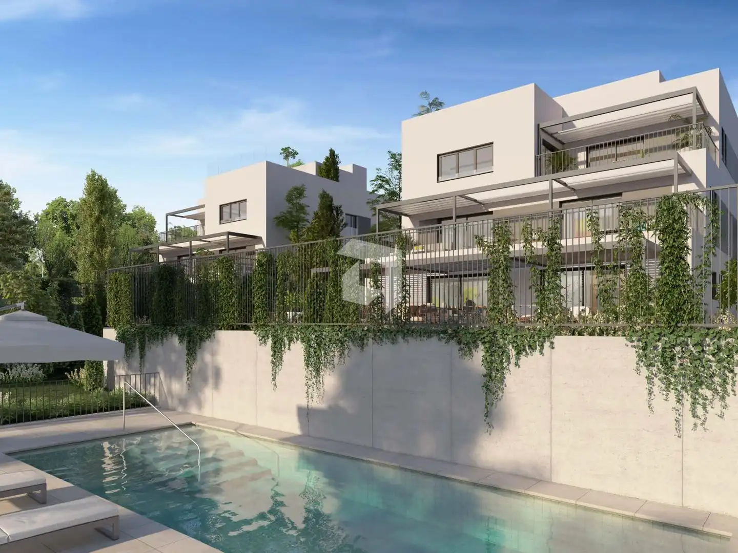 Vista exterior de Ático en venta en Madrid con Aire acondicionado, Calefacción y Terraza