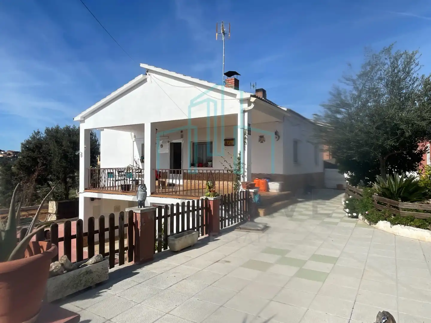 Vista exterior de Casa o chalet en venta en Piera con Aire acondicionado, Jardín privado y Terraza