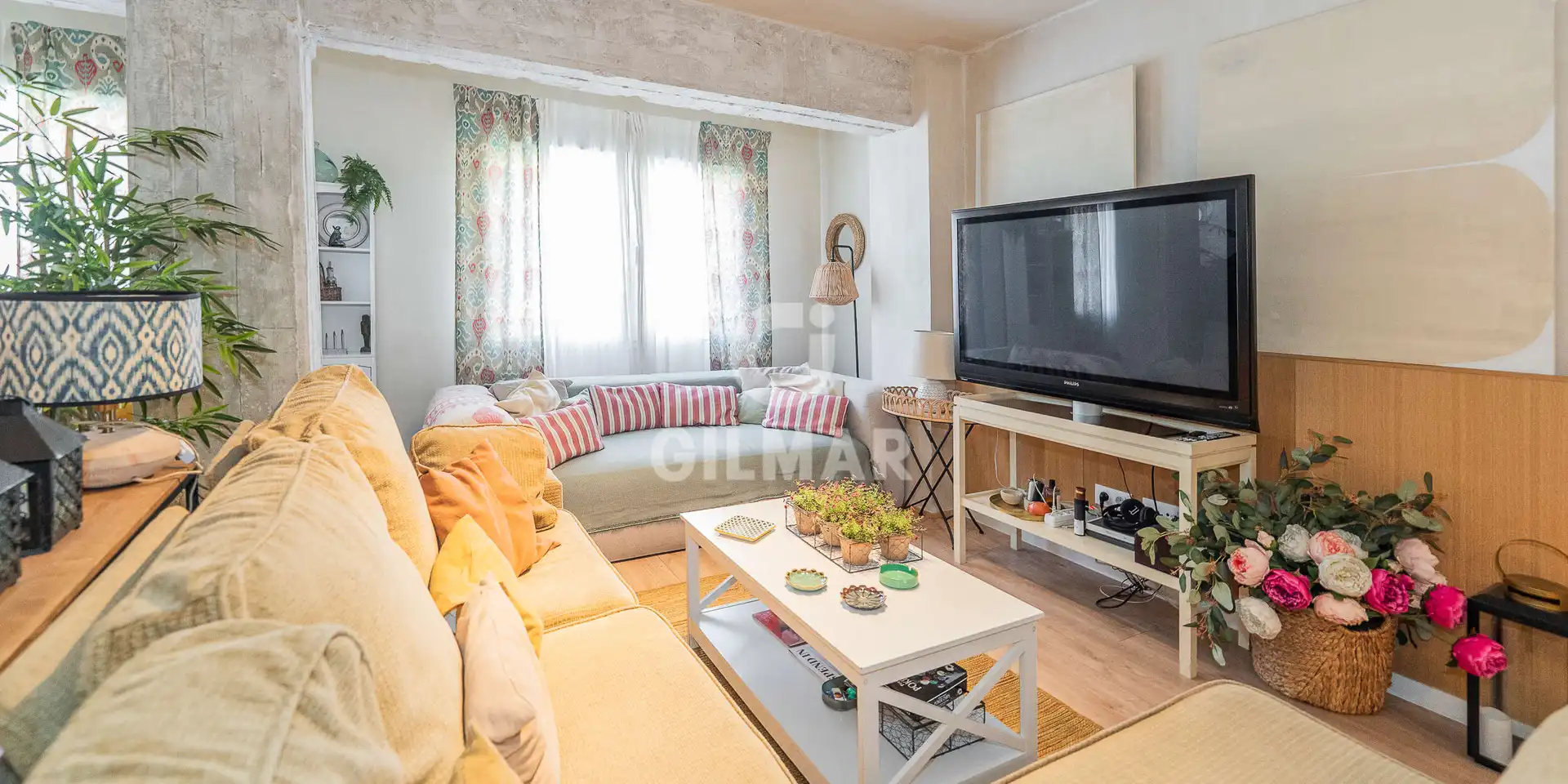 Sala de estar de Piso en venta en Madrid con Calefacción y Amueblado