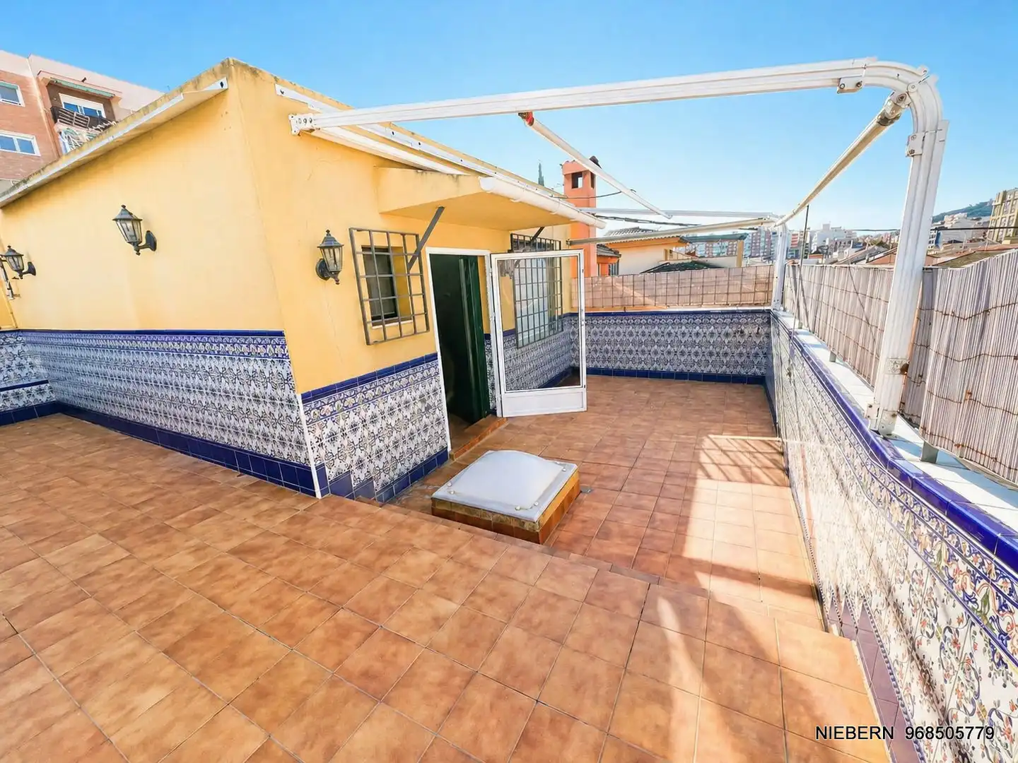 Terraza de Casa o chalet en venta en Cartagena con Aire acondicionado, Calefacción y Jardín privado