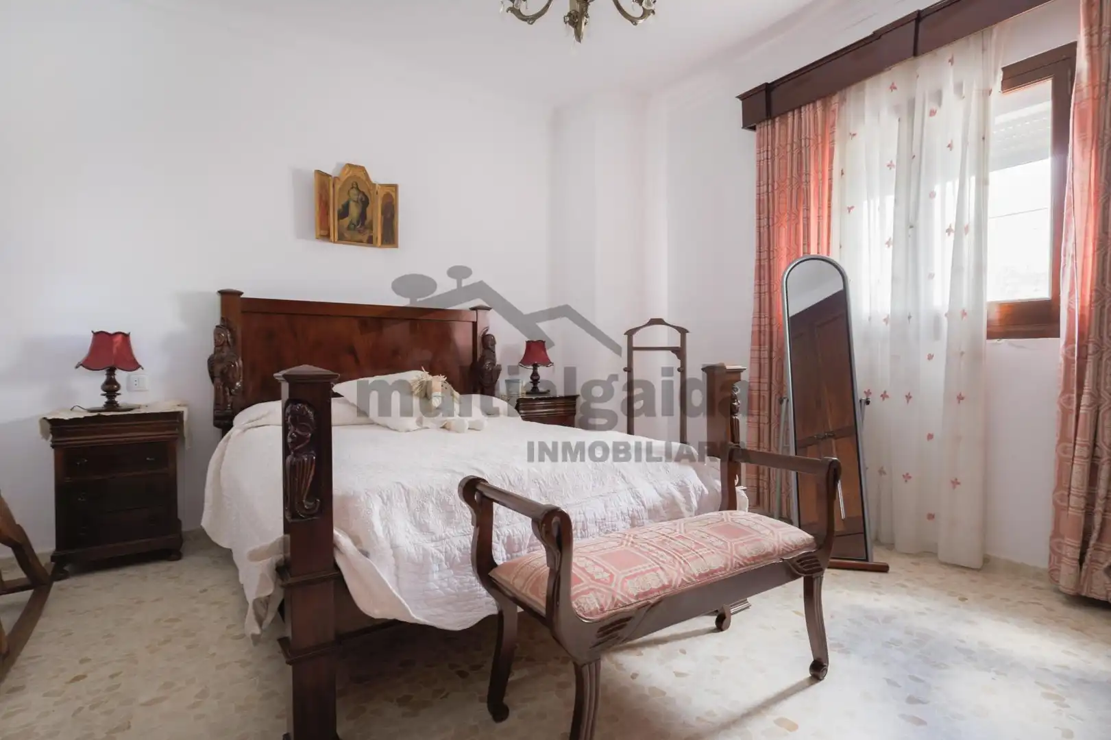 Bedroom of Houses for sale in Sanlúcar de Barrameda  with Air Conditioner, Private garden and Terrace