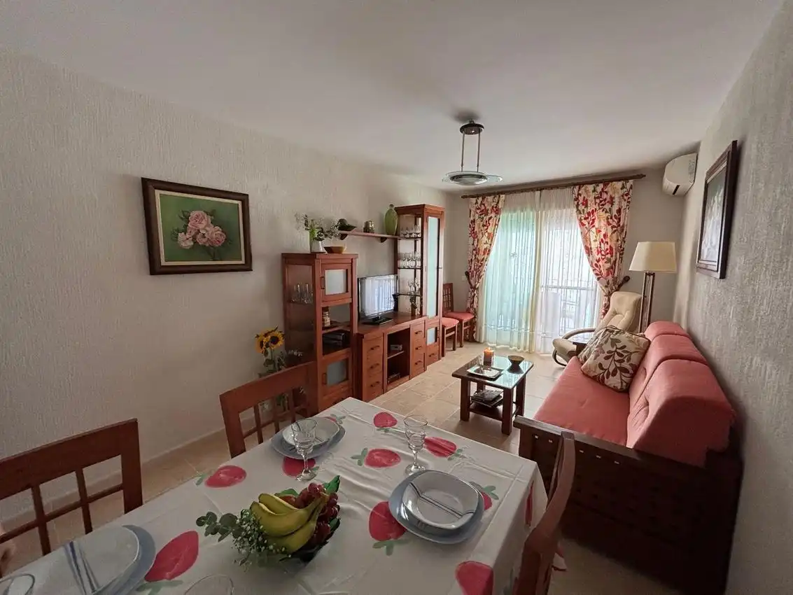 Sala de estar de Piso en venta en Chipiona con Aire acondicionado