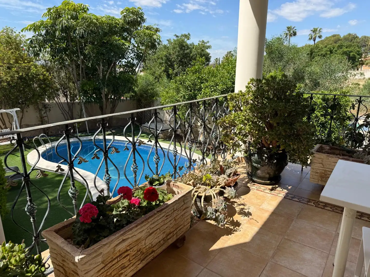 Terraza de Casa o chalet en venta en Rojales con Aire acondicionado, Calefacción y Jardín privado