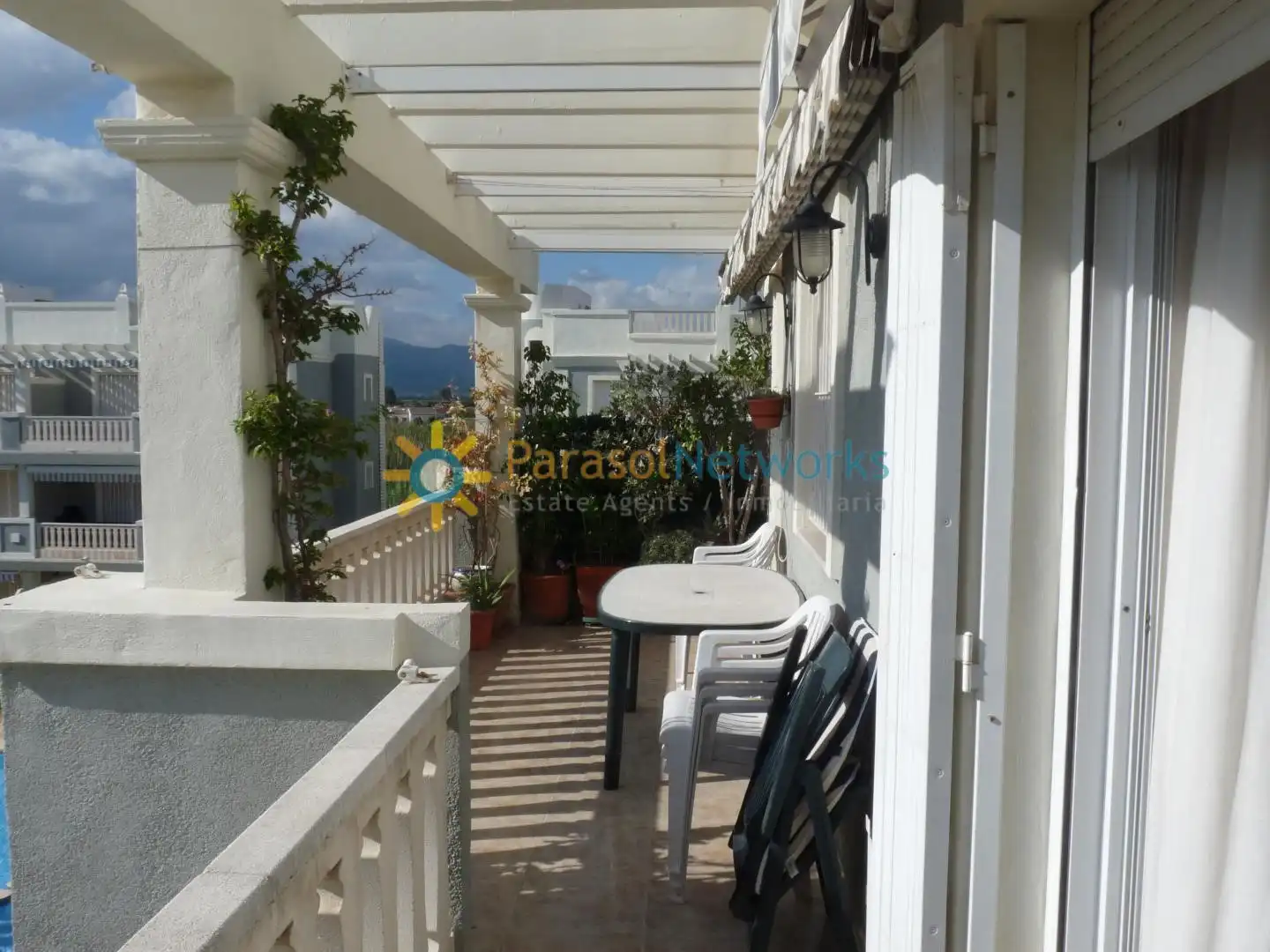 Terraza de Apartamento de alquiler en Dénia con Aire acondicionado, Calefacción y Terraza