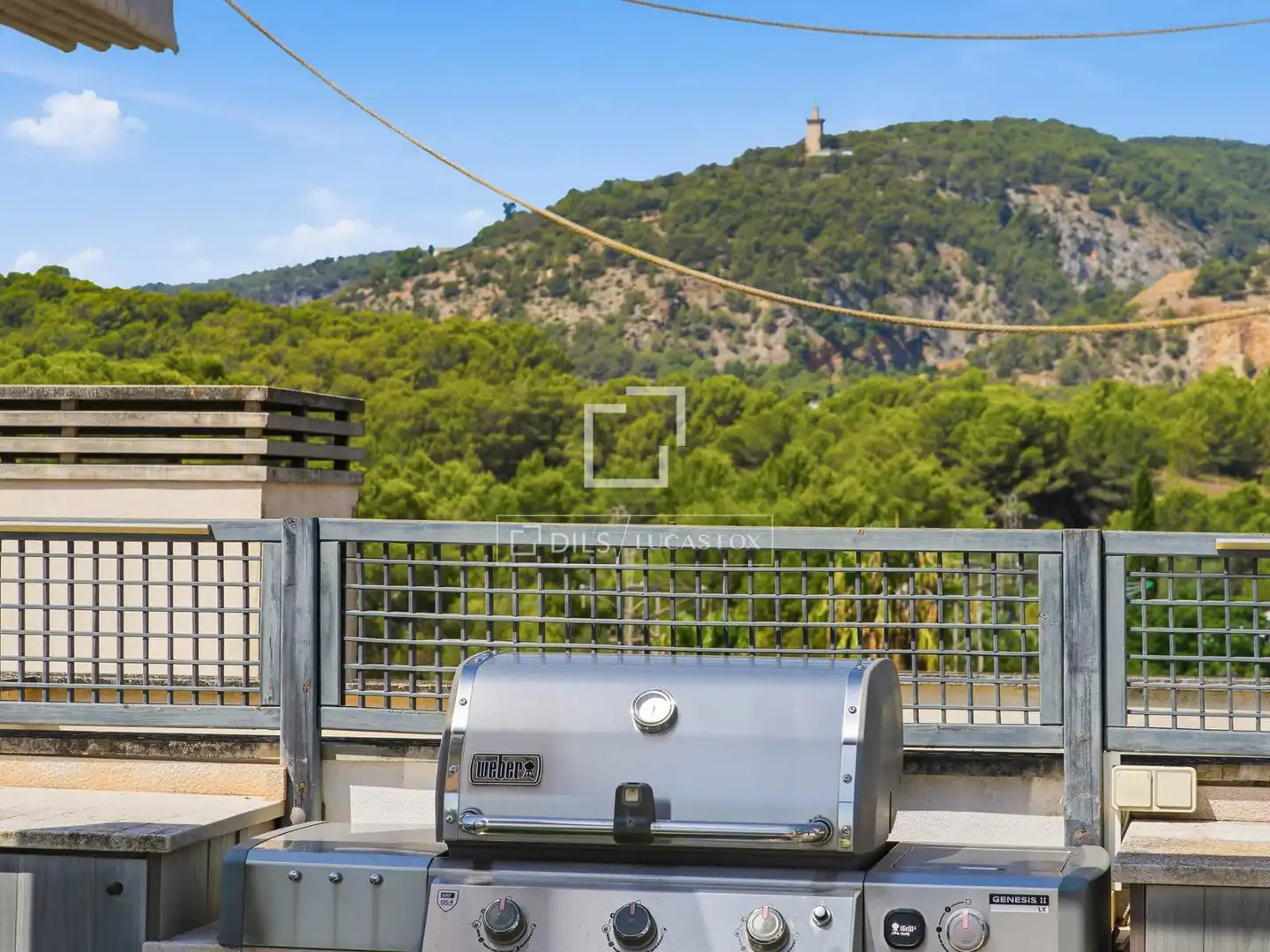 Terrassa de Àtic de lloguer en  Palma de Mallorca amb Aire condicionat, Calefacció i Jardí privat