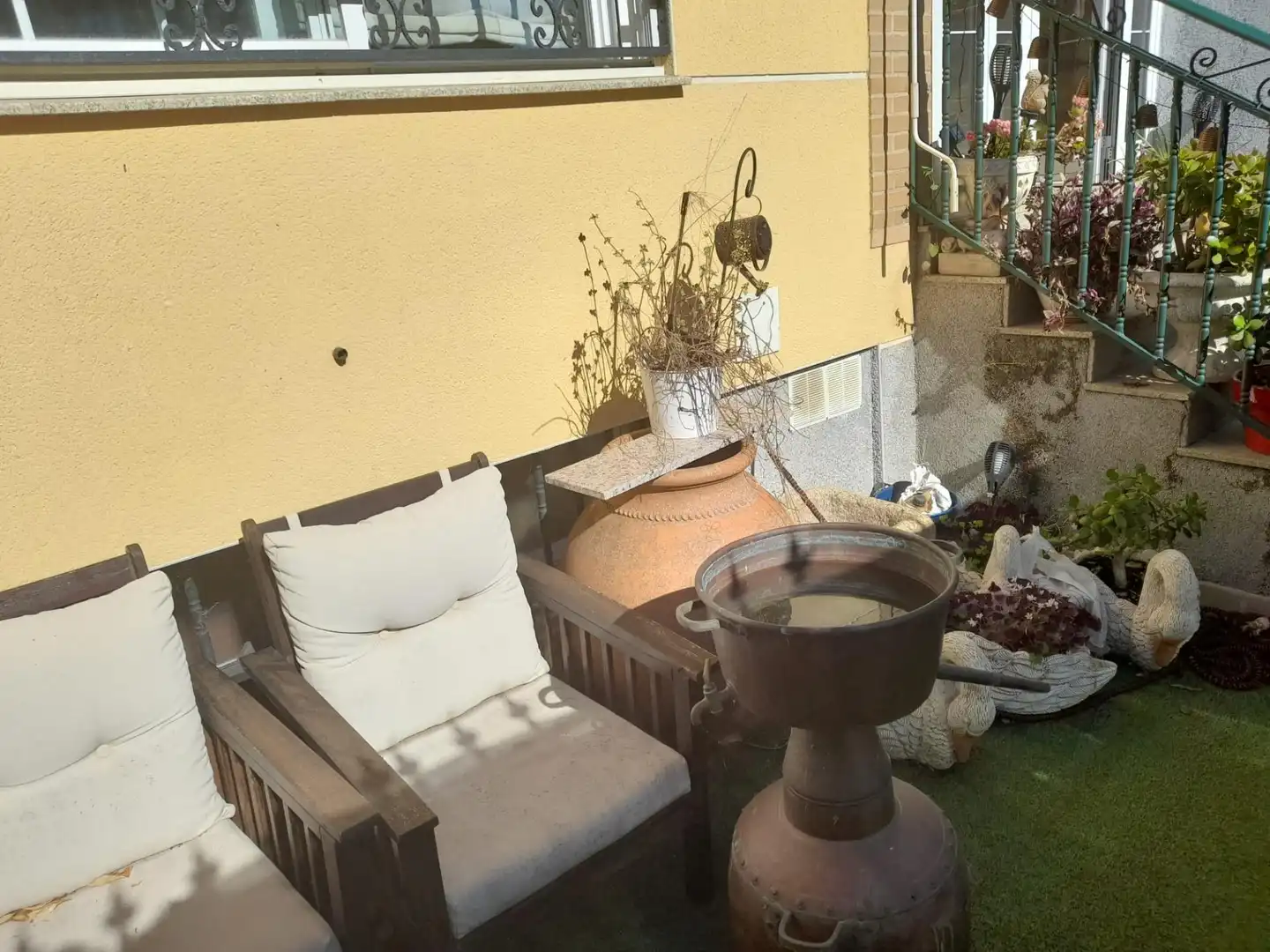 Terrace of Detached homes for sale in Cáceres  with Air Conditioner, Heating and Storage room