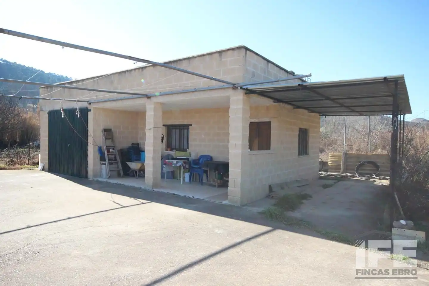 Vista exterior de Finca rústica en venta en Cervera del Río Alhama con Terraza