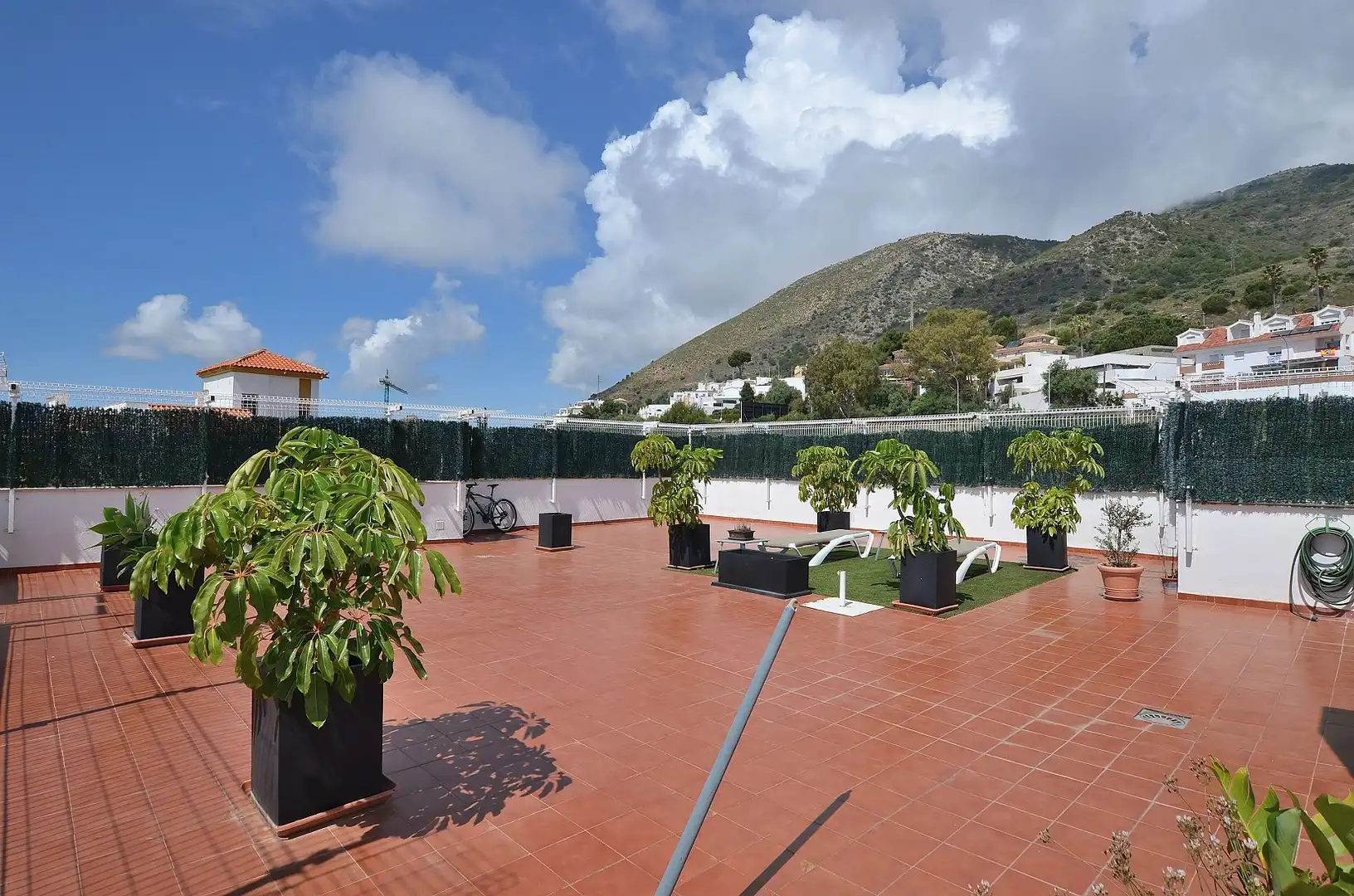 Terrace of Attic for sale in Benalmádena  with Air Conditioner, Parquet flooring and Terrace