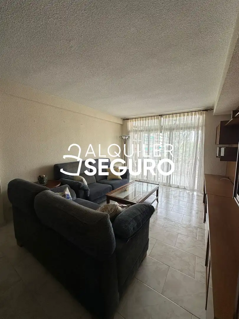Sala de estar de Piso de alquiler en Alcorcón con Calefacción, Terraza y Amueblado