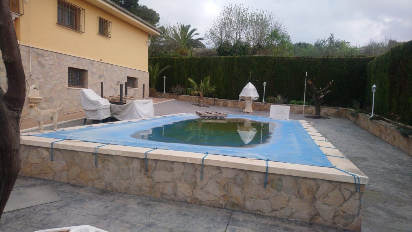 Piscina de Casa o xalet en venda en Benillup amb Aire condicionat, Calefacció i Terrassa