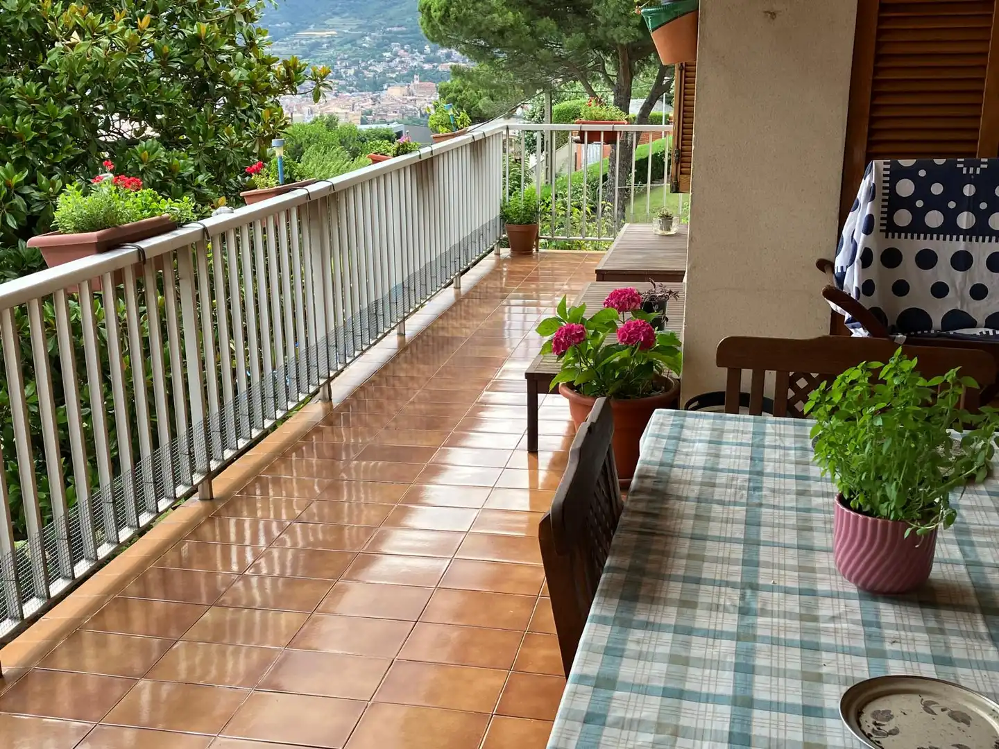 Terraza de Casa o chalet en venta en Berga con Amueblado