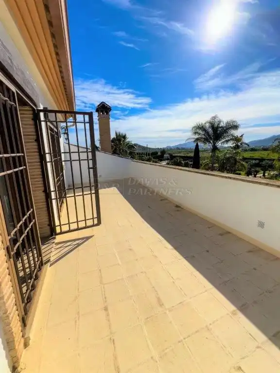 Terrassa de Casa o xalet en venda en Orihuela amb Aire condicionat, Jardí privat i Traster