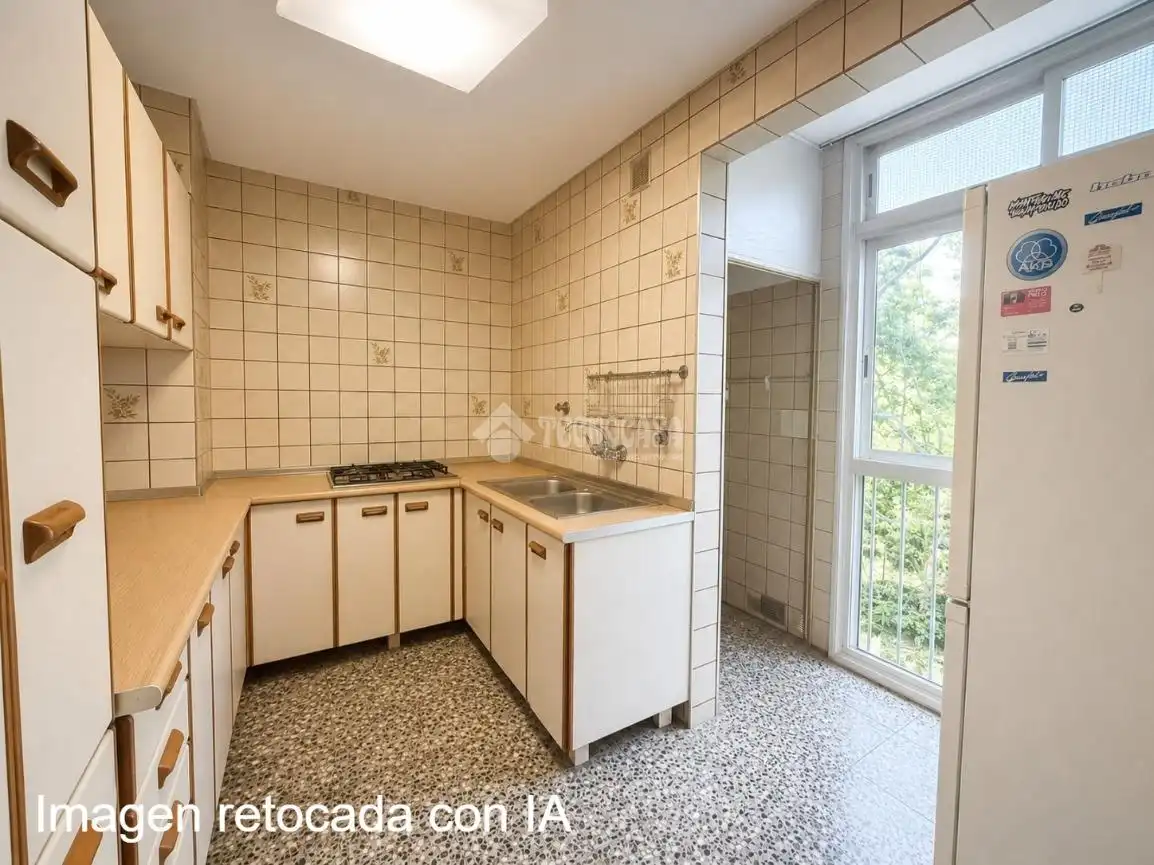 Cocina de Piso en venta en Barcelona con Aire acondicionado, Calefacción y Terraza