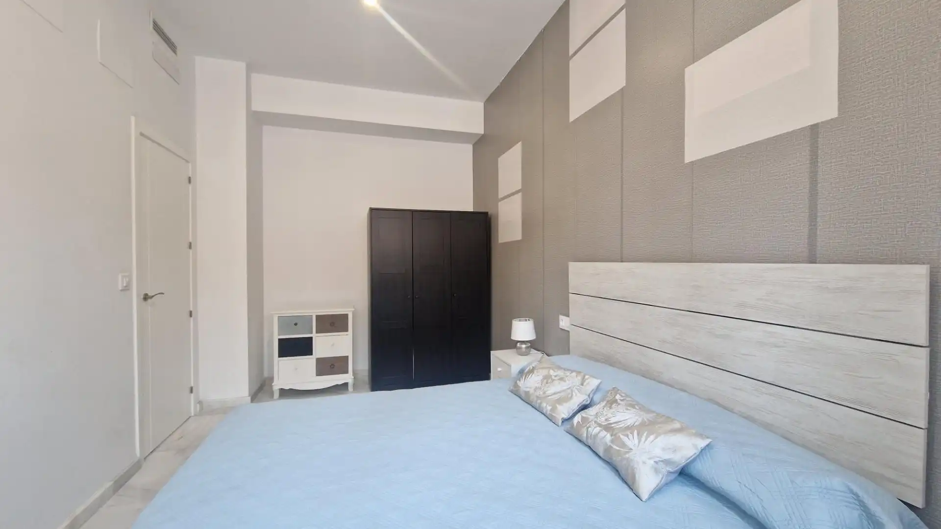 Schlafzimmer von Wohnung zur Miete in Jerez de la Frontera mit Klimaanlage und Möbliert