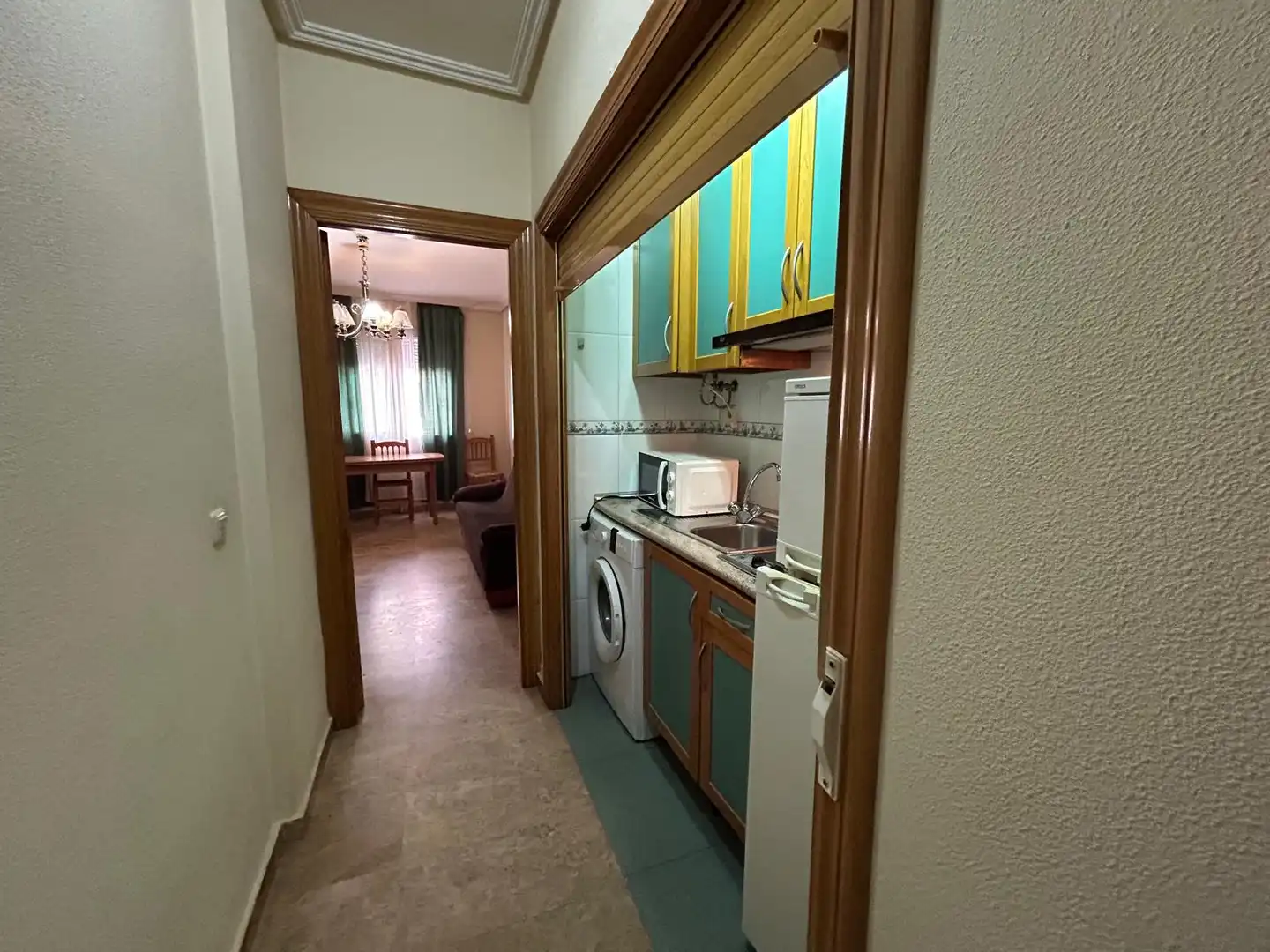 Cocina de Piso de alquiler en Ciudad Real con Aire acondicionado, Calefacción y Terraza