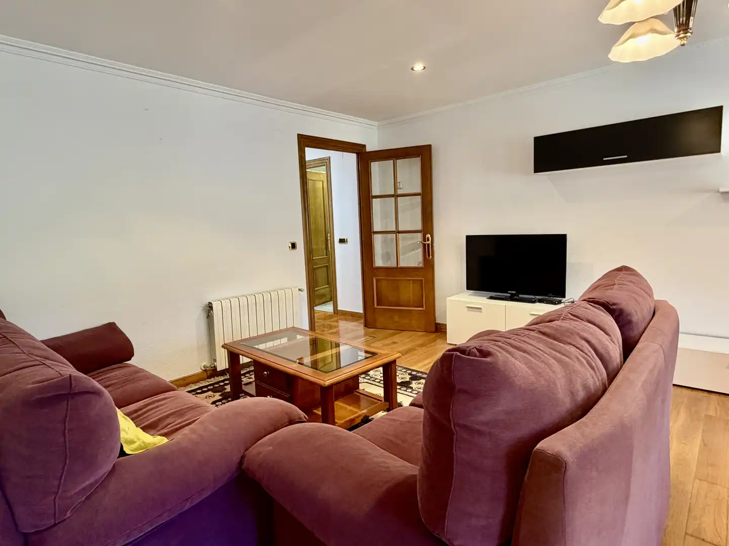 Living room of Flat for sale in San Roque de Riomiera  with Heating, Terrace and Storage room