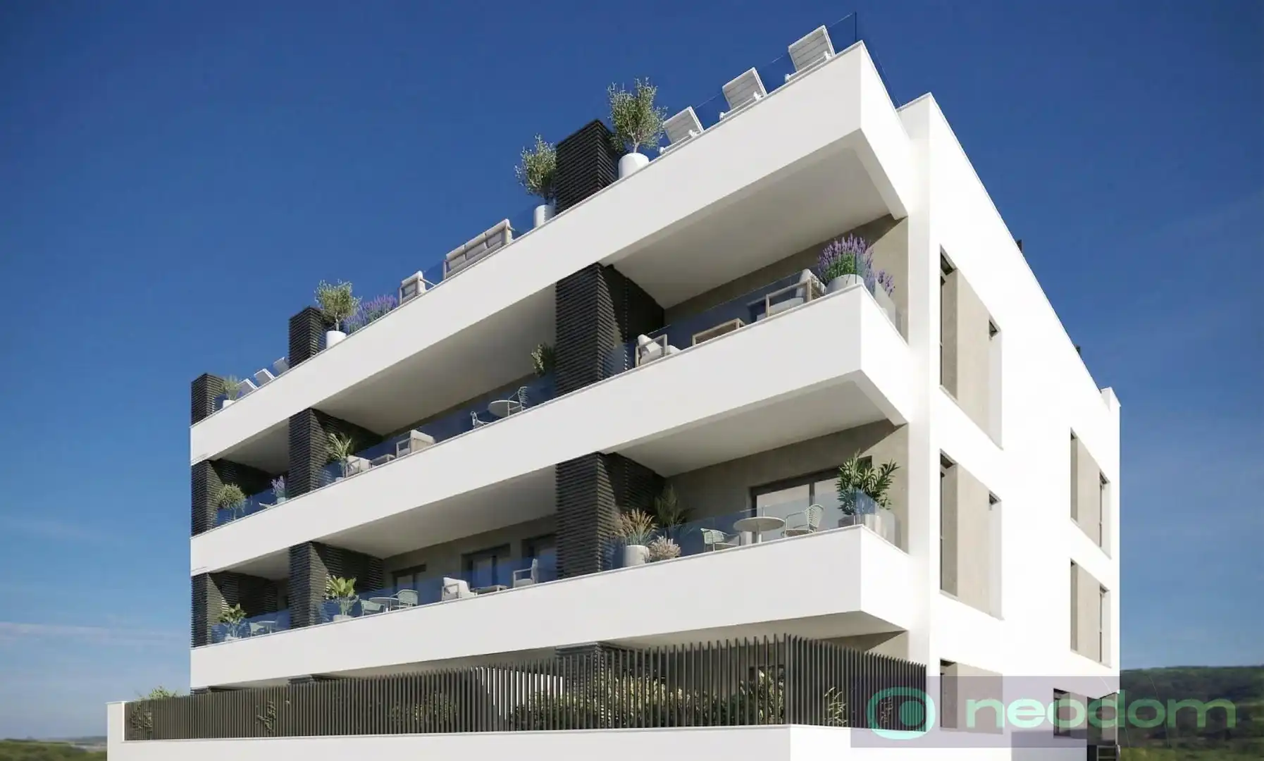 Penthouse with pool for sale in N/A