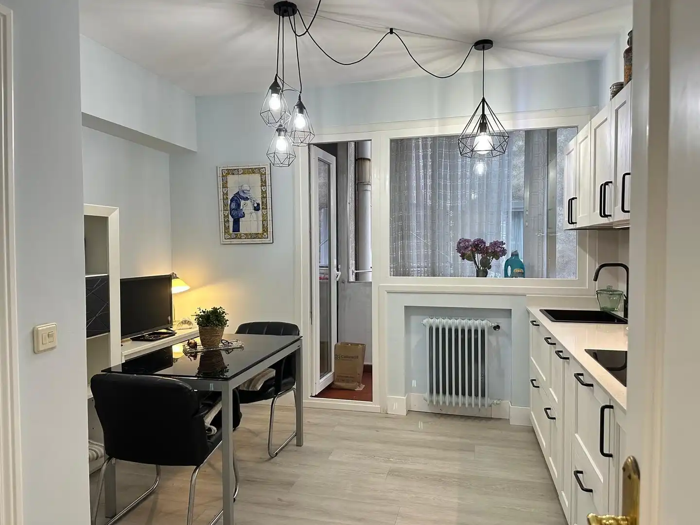 Comedor de Piso en venta en Getxo  con Calefacción, Terraza y Amueblado