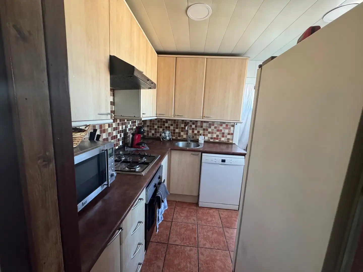 Cuina de Pis en venda en Badia del Vallès amb Calefacció, Moblat i Forn
