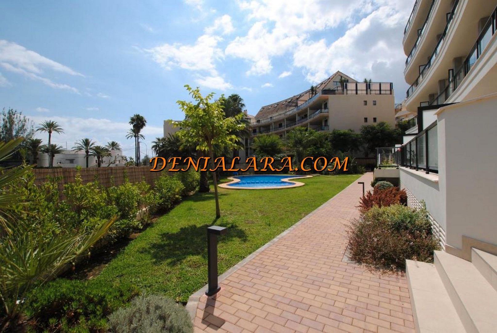 Jardín de Apartamento en venta en Dénia con Aire acondicionado, Calefacción y Terraza