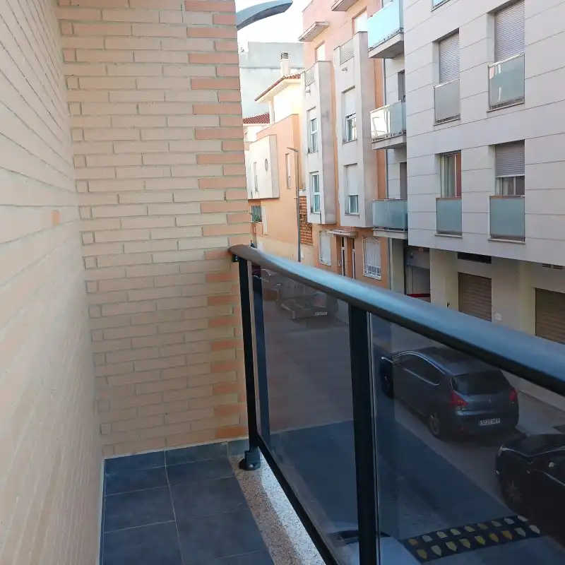 Balcony of Flat for rent in La Font d'en Carròs  with Air Conditioner, Furnished and Balcony