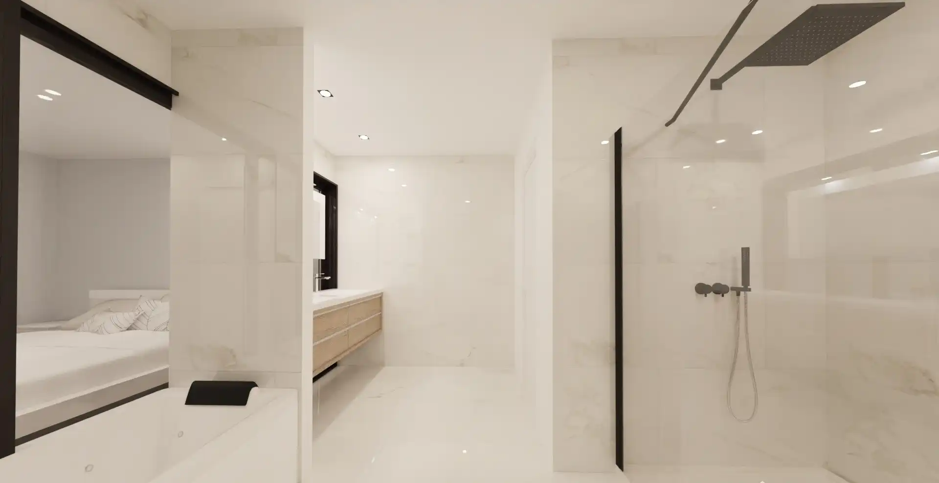 Bathroom of Houses for sale in Sant Cugat del Vallès  with Air Conditioner, Heating and Private garden