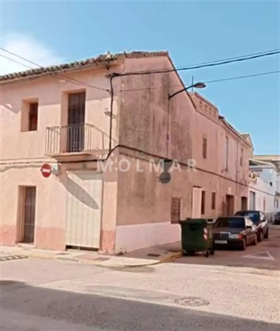 Exterior view of Houses for sale in Polinyà de Xúquer  with Balcony