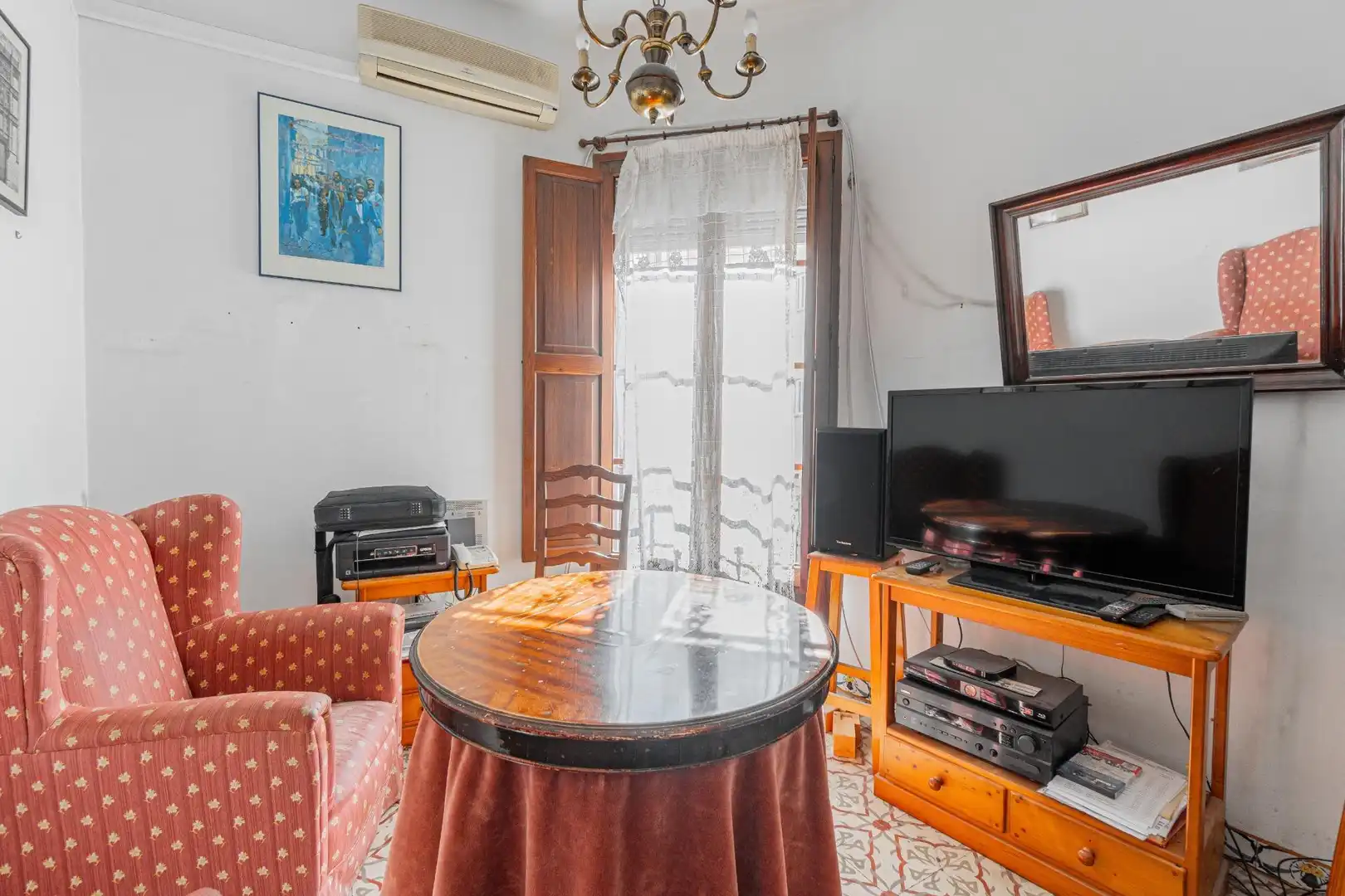 Sala de estar de Piso en venta en  Palma de Mallorca con Aire acondicionado y Balcón