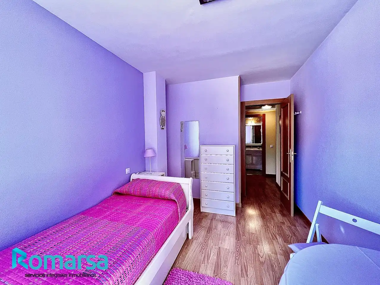 Bedroom of Flat for rent in Ávila  with Heating, Furnished and Community pool