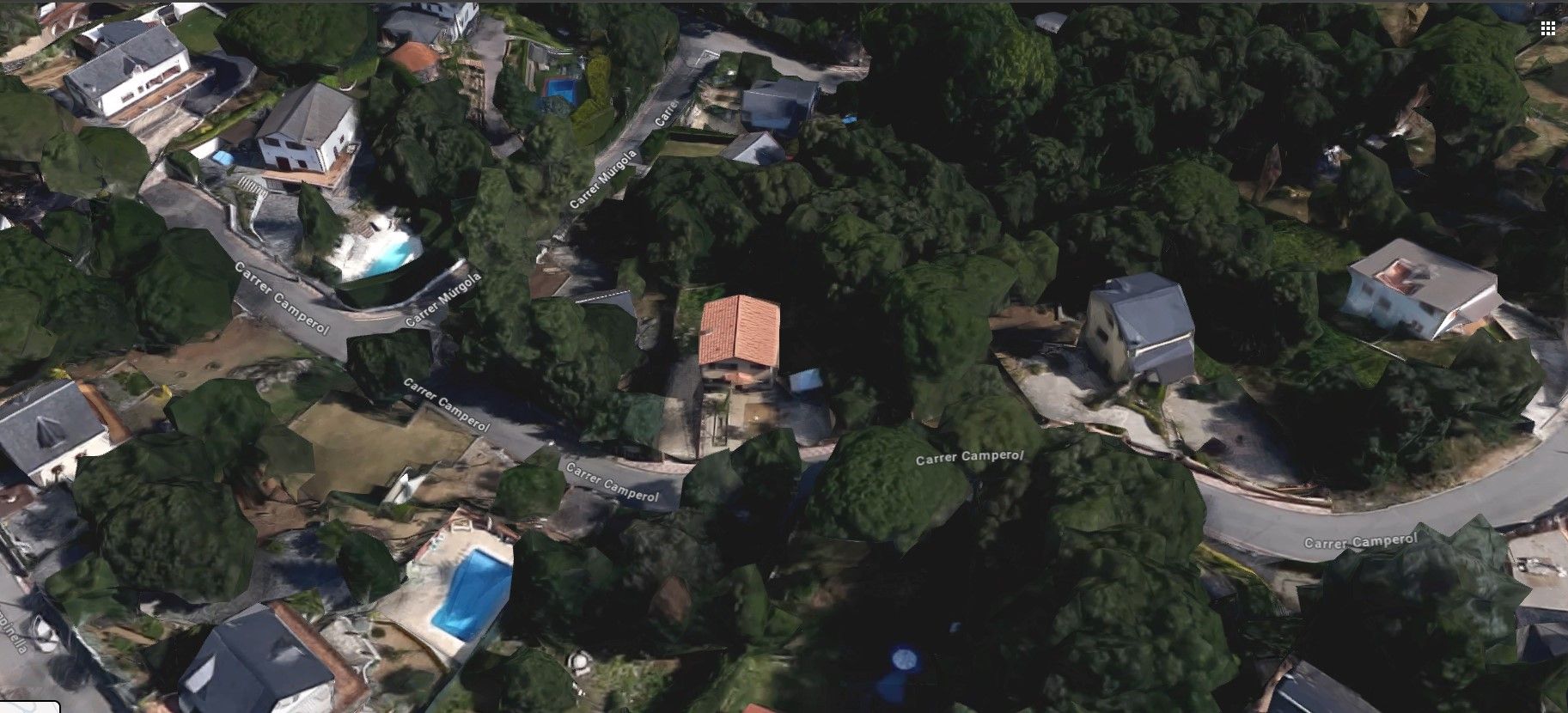 Vista exterior de Residencial en venda en Vallgorguina