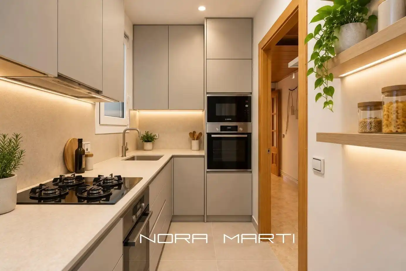 Cocina de Planta baja en venta en Eixample