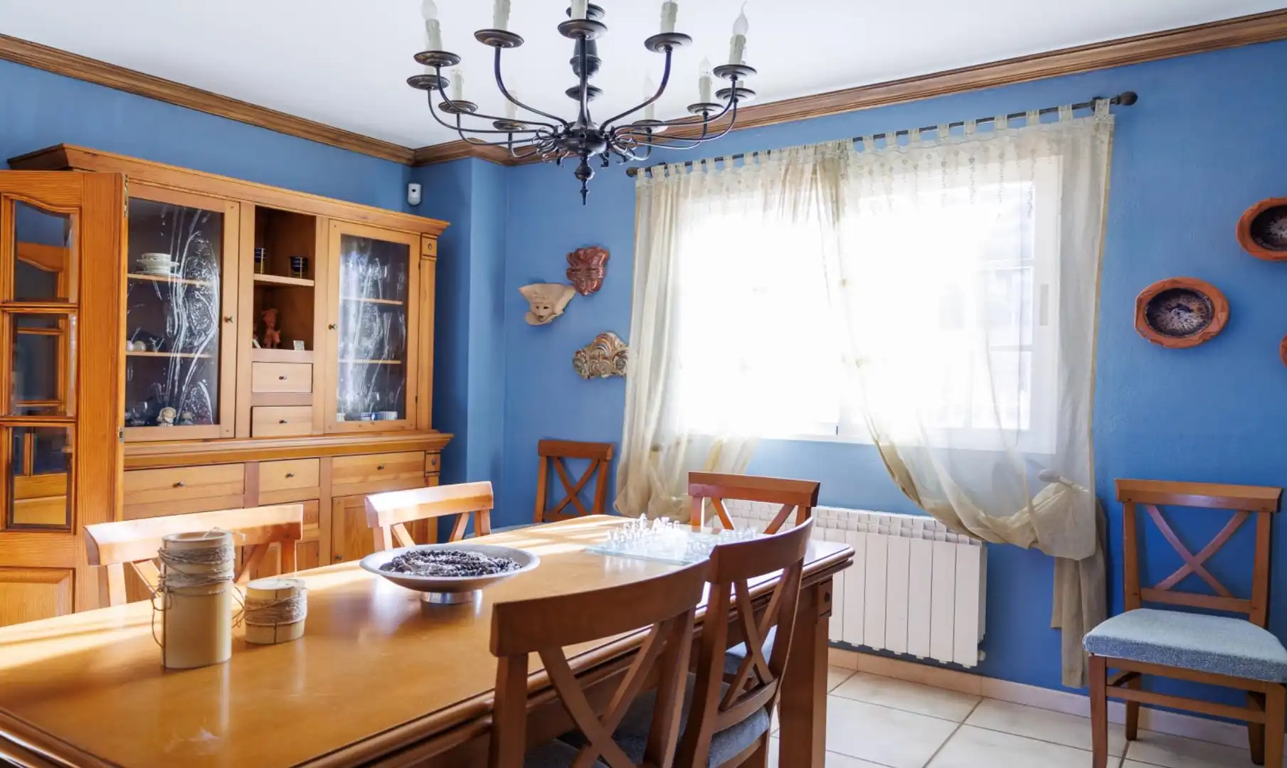 Comedor de Casa o chalet en venta en Montroi / Montroy con Calefacción, Jardín privado y Terraza