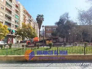 Vista exterior de Piso en venta en Valencia con Aire acondicionado, Horno y Balcón