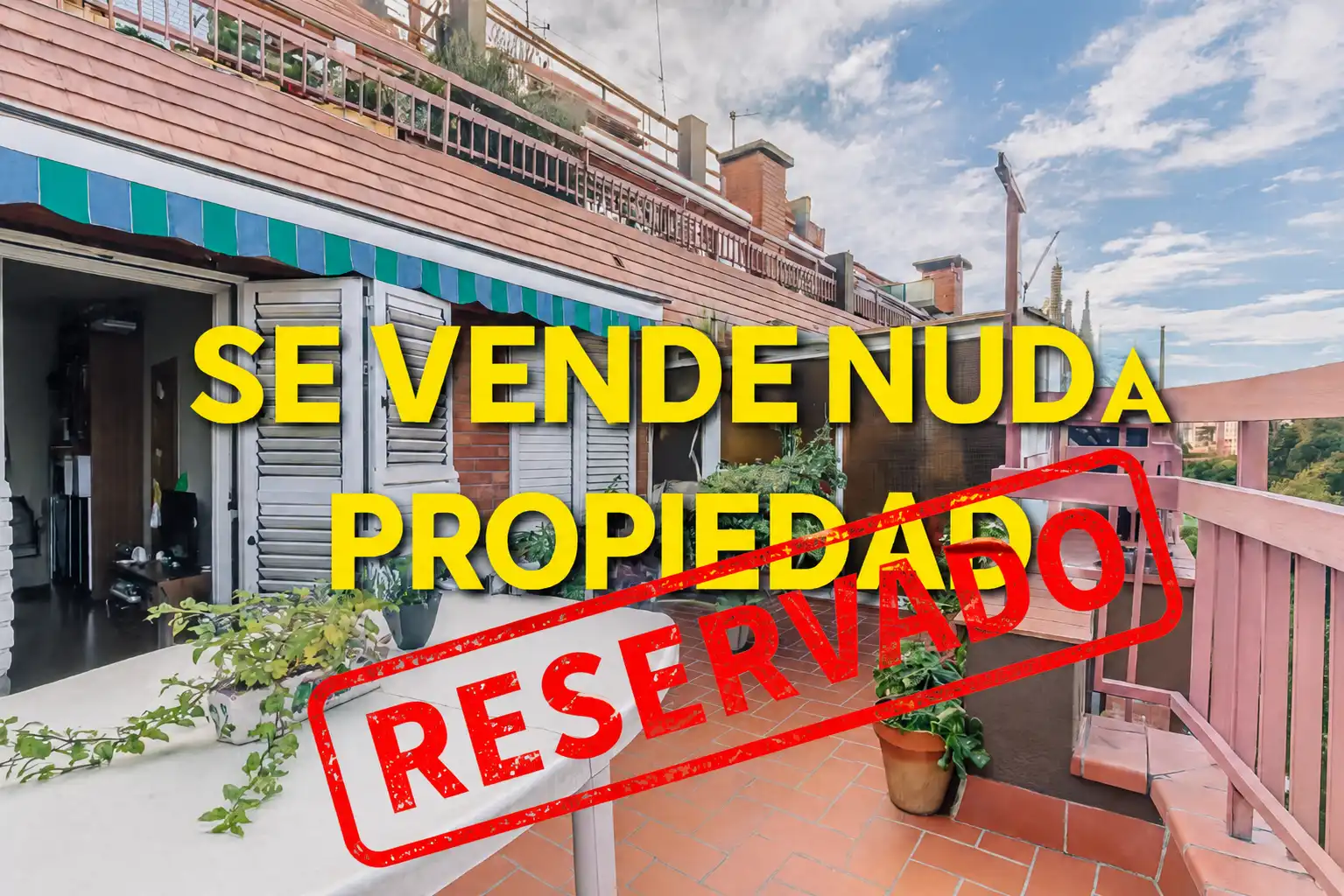 Jardín de Ático en venta en Barcelona con Aire acondicionado, Calefacción y Terraza