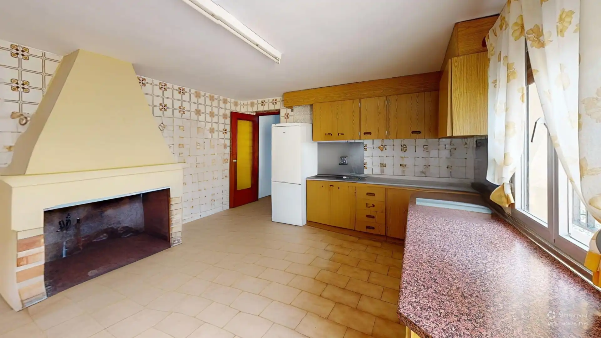 Cocina de Casa adosada en venta en Hellín con Jardín privado, Trastero y Amueblado