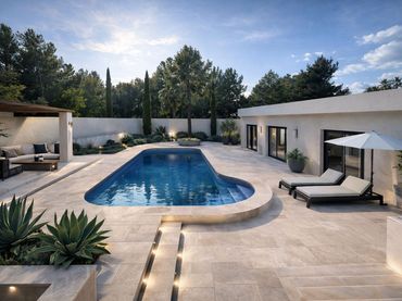 Chalet con piscina en venta en L'Albir