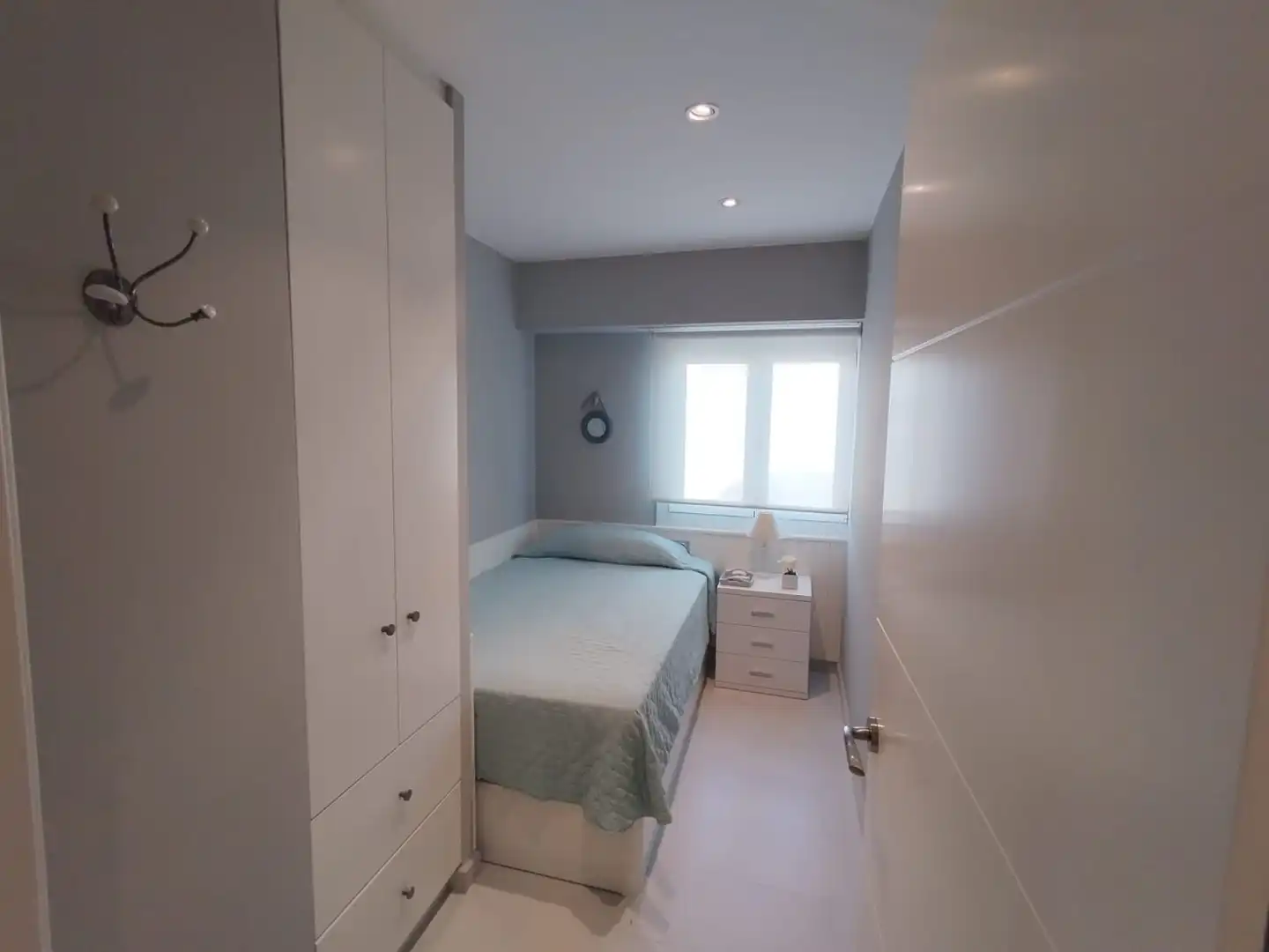 Schlafzimmer von Wohnung zum Verkauf in Palamós mit Klimaanlage, Heizung und Terrasse