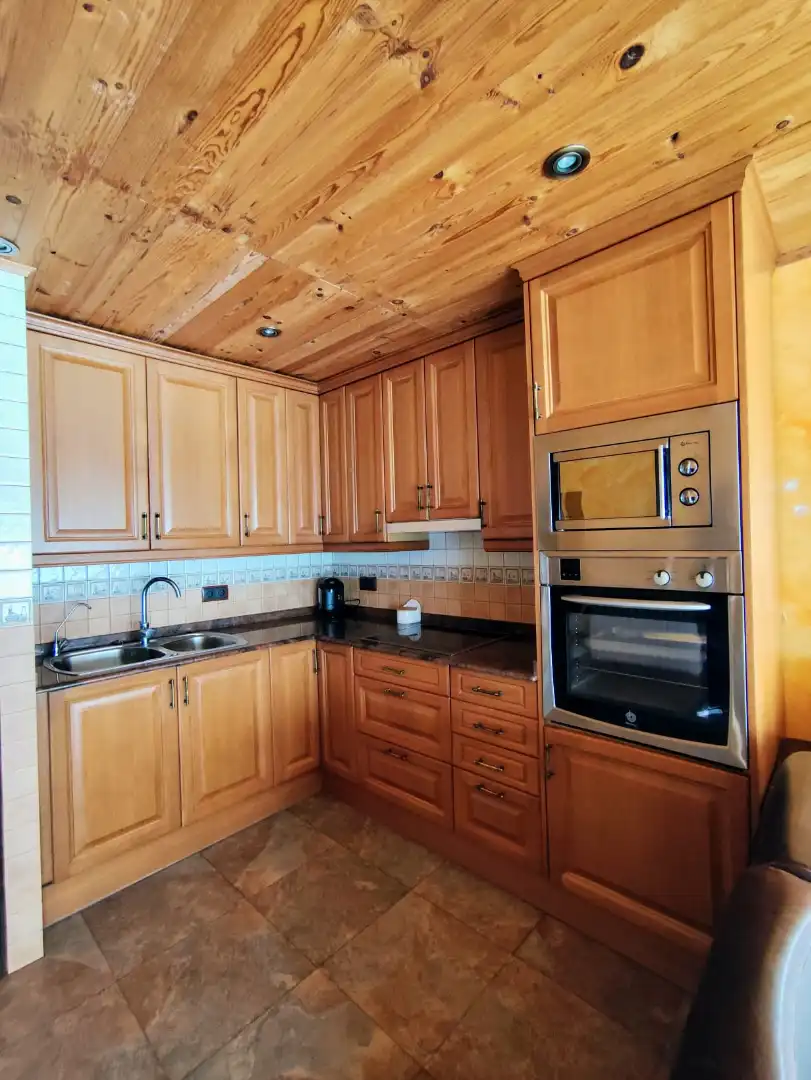 Cocina de Casa adosada en venta en Pontils con Aire acondicionado, Calefacción y Amueblado